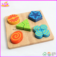 Wooden Shape Toy - Geometric Puzzle Toy (W14A062)